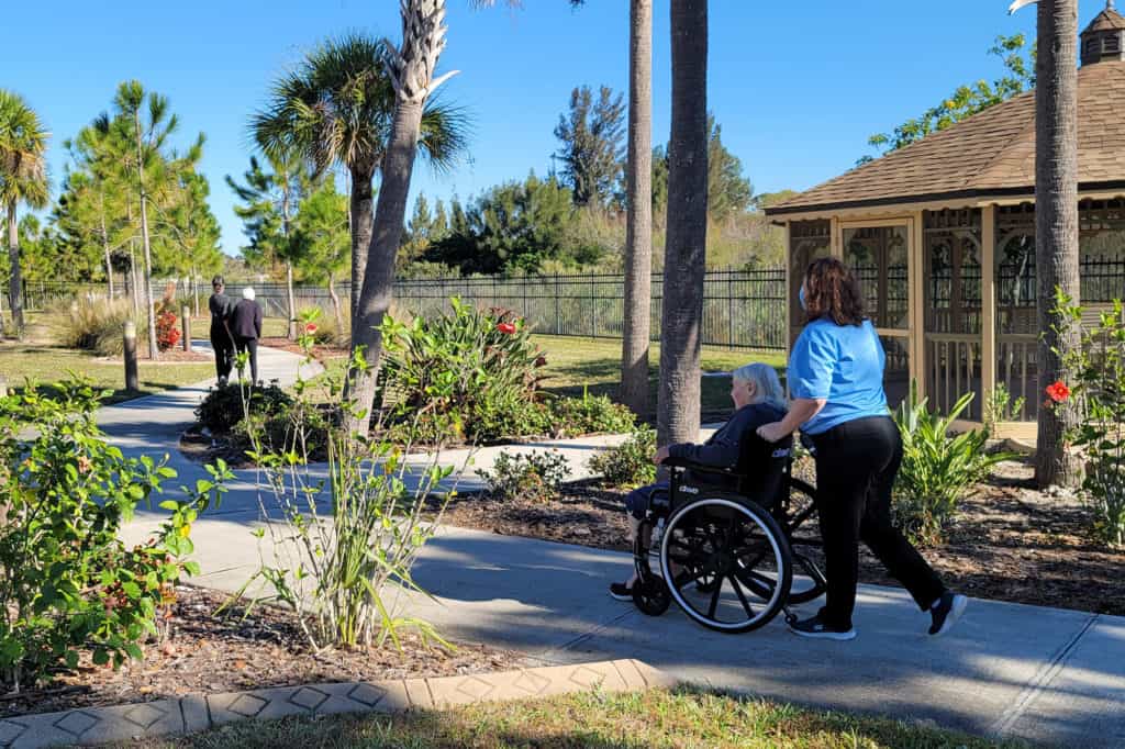 inspired living wheelchair resident path