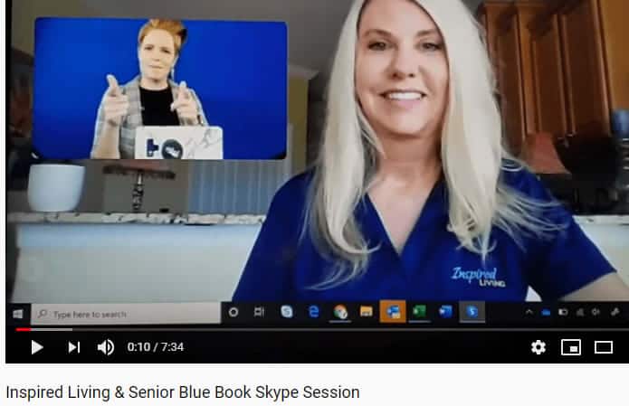 Inspired Living & Senior Blue Book Skype Session