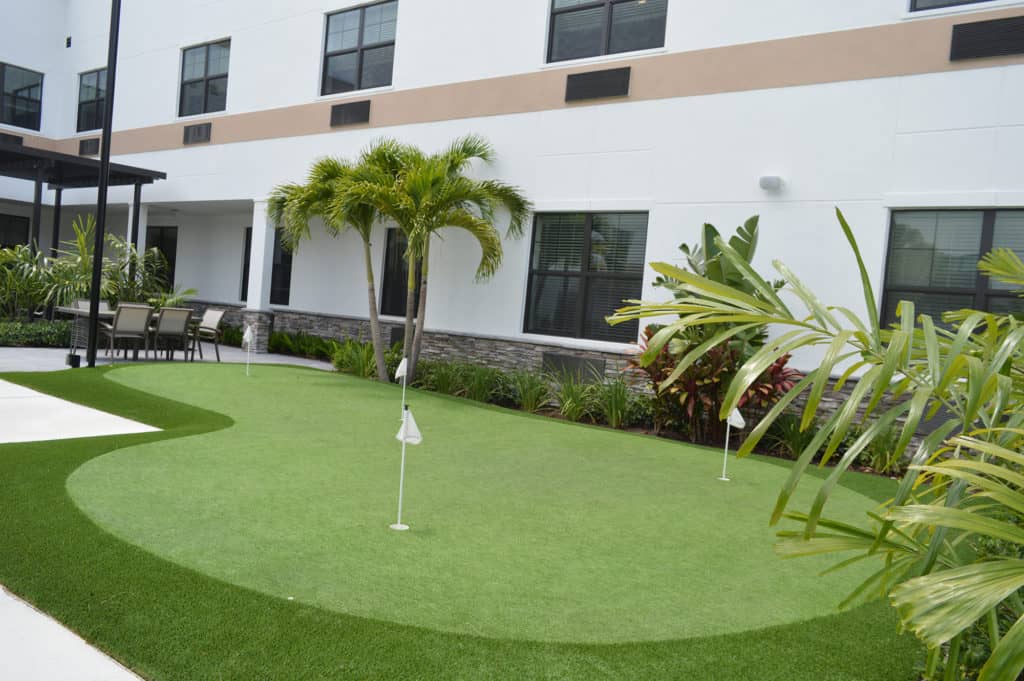 Royal Palm Gallery Golf Green